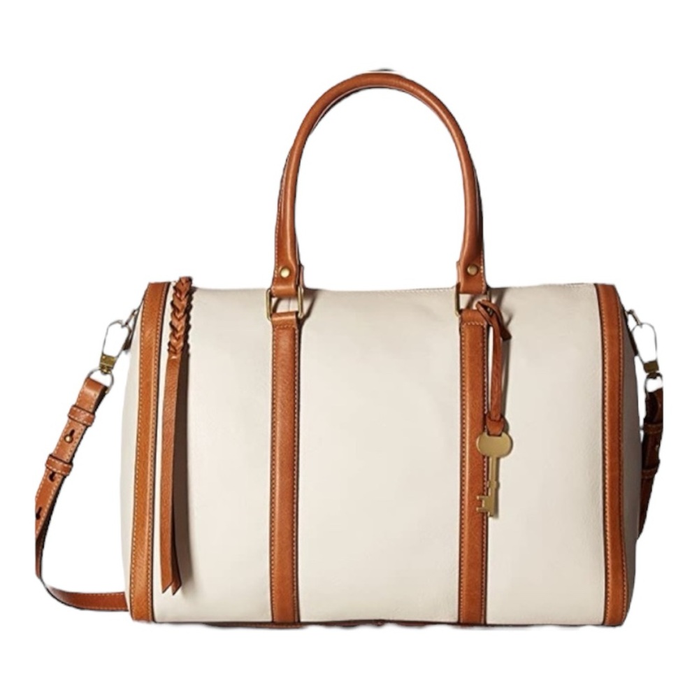 RARE Fossil Kendall Satchel Y2K High Quality Leather Bag